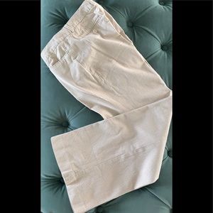 Gap Seersucker Bootleg Pants